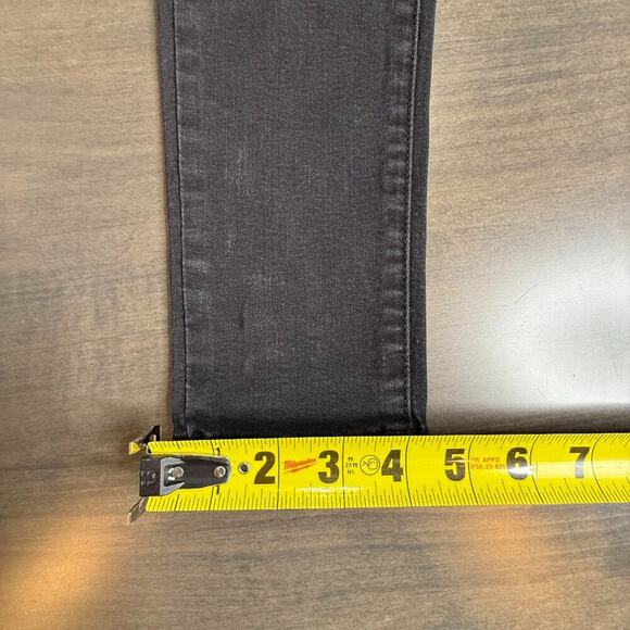 American Eagle Women Hi-Rise Jegging Super Stretch Black Wash Size 4 Jeans - Picture 8 of 8